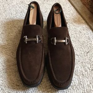 Ferragom Suede Loafers
